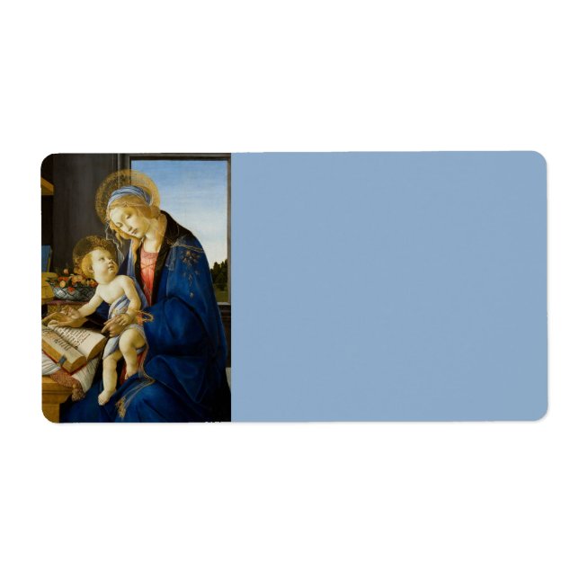 Madonna mit dem Buch von Botticelli (Vorne)