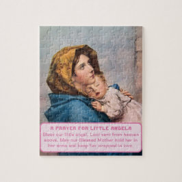 Madonna mit dem Christ Child Baby Girl Keepake Puzzle