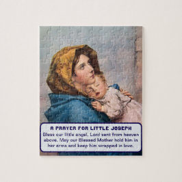 Madonna mit dem Christ Child Boy Keepake Puzzle