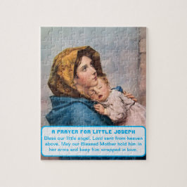 Madonna mit dem Christ Child Boy Keepake Puzzle