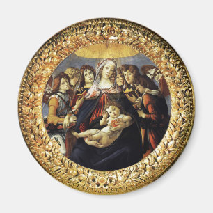 Madonna mit dem Granatapfel Magnet