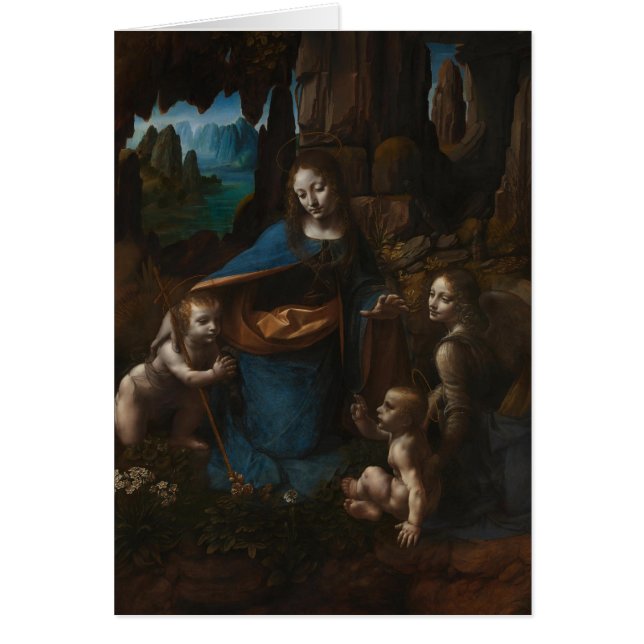 Madonna mit den Felsen, Jungfrau Maria, Jesus, Joh (Vorne)