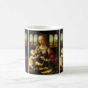 Madonna mit der Nelke von Leonardo da Vinci Kaffeetasse