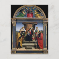 Madonna mit Kind auf dem Thron mit Heiligen von Ra