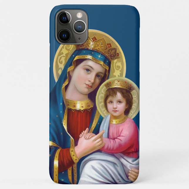 Madonna mit Kind Case-Mate iPhone Hülle (Rückseite)