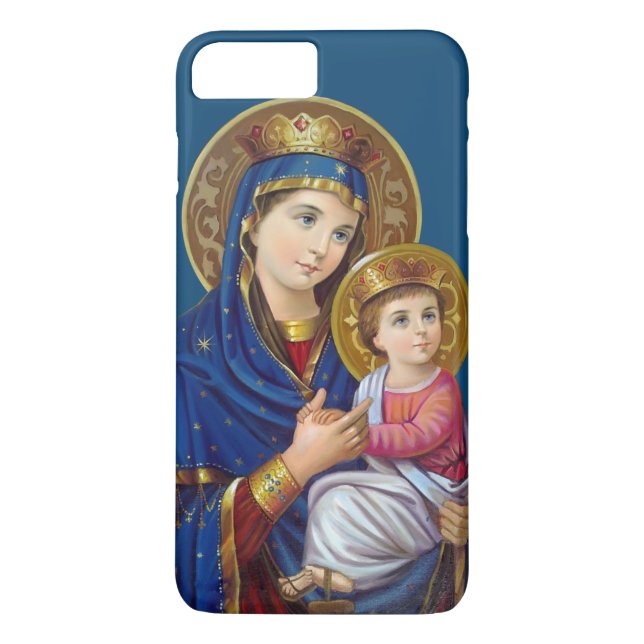 Madonna mit Kind Case-Mate iPhone Hülle (Rückseite)