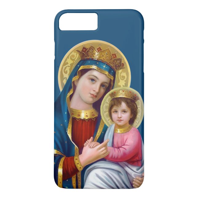 Madonna mit Kind Case-Mate iPhone Hülle (Rückseite)