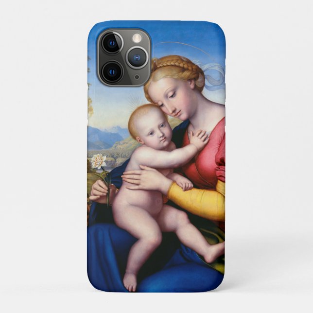 Madonna mit Kind Case-Mate iPhone Hülle (Rückseite)