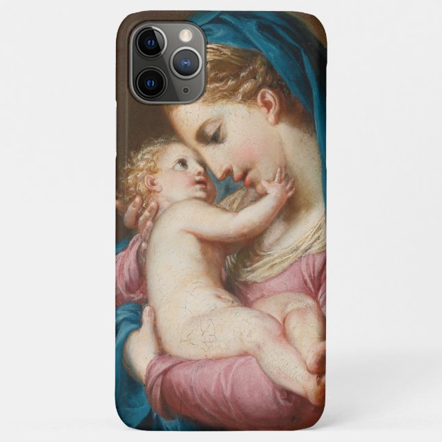 Madonna mit Kind Case-Mate iPhone Hülle (Rückseite)