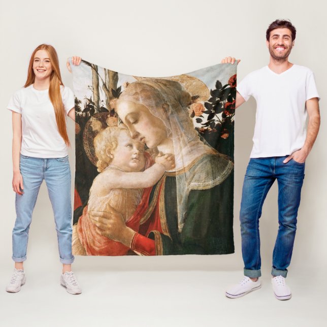 Madonna mit Kind Fleecedecke (Beispiel)