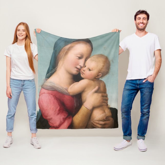 Madonna mit Kind Fleecedecke (Beispiel)