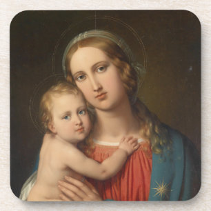 Madonna mit Kind Getränkeuntersetzer