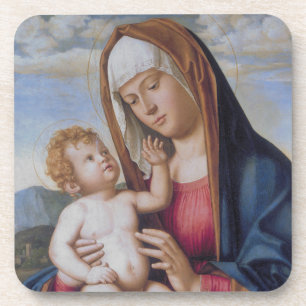 Madonna mit Kind Getränkeuntersetzer