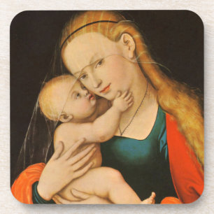 Madonna mit Kind Getränkeuntersetzer