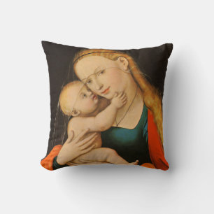 Madonna mit Kind Kissen