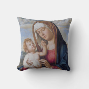 Madonna mit Kind Kissen
