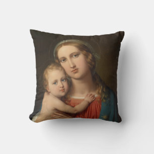 Madonna mit Kind Kissen