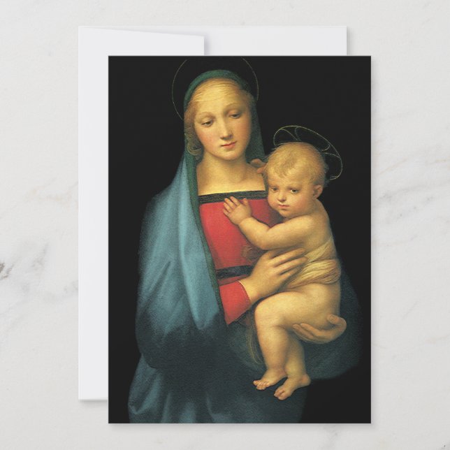 Madonna mit Kind, Madonna del Granduca von Raphael (Vorderseite)