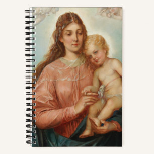 Madonna mit Kind Notizbuch