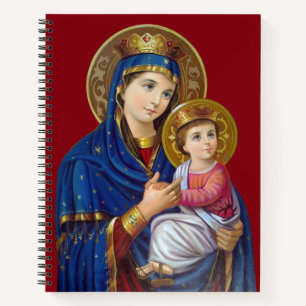 Madonna mit Kind Notizbuch