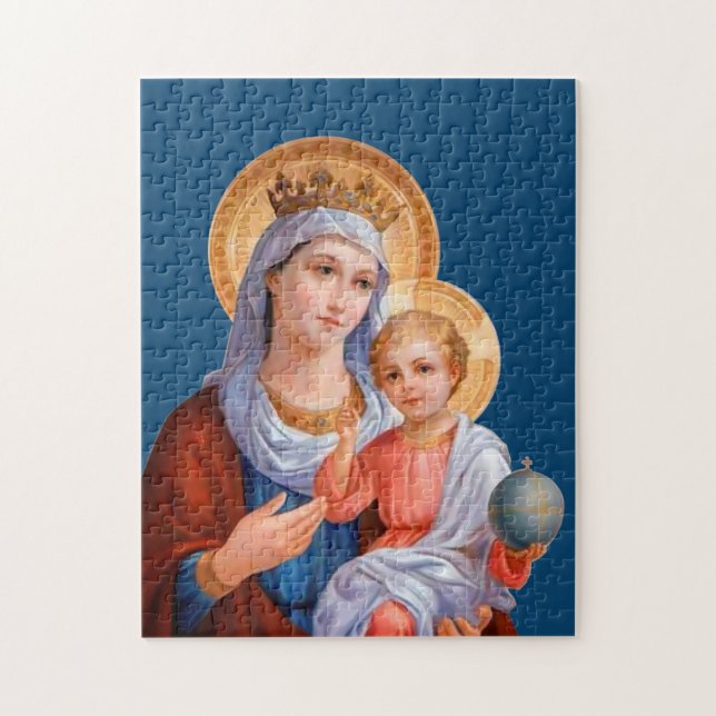 Madonna mit Kind Puzzle (Vertikal)