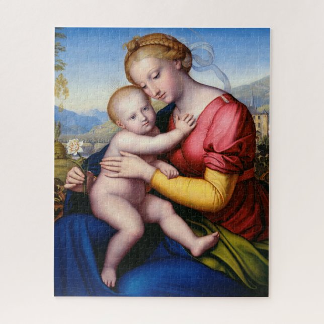Madonna mit Kind Puzzle (Vertikal)