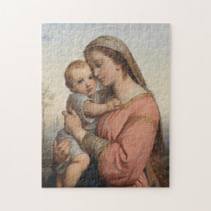 Madonna mit Kind Puzzle