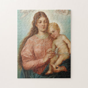 Madonna mit Kind Puzzle