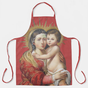 Madonna mit Kind Schürze