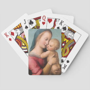 Madonna mit Kind Spielkarten