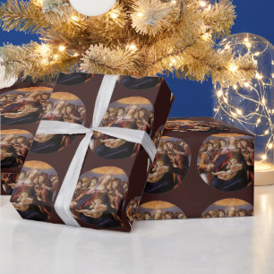 Madonna mit Kind und Engeln von Sandro Botticelli Geschenkpapier