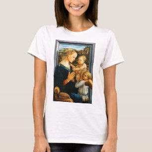 Madonna mit Kind und zwei Engel, Filippo Lippi T-Shirt