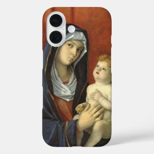 Madonna mit Kind von Giovanni Bellini iPhone 16 Hülle