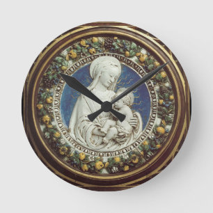 MADONNA MIT KINDERRUNDE RUNDE WANDUHR