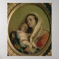 Madonna mit schlafendem Kind, 1780er