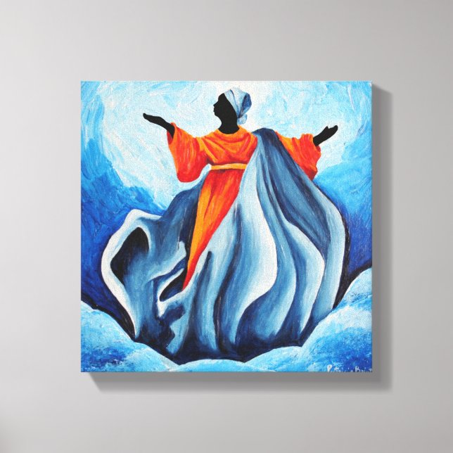 Madonna muta - Sanctissima 2008 Leinwanddruck (Vorderseite)