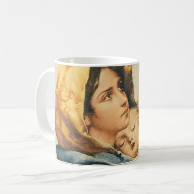 Madonna of the streets - Roberto Ferruzzi Kaffeetasse (Vorderseite Links)
