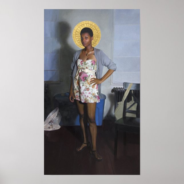 Madonna ohne Kinderausdruck Poster (Vorne)