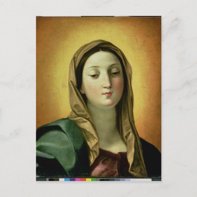 Madonna Postkarte (Vorderseite)