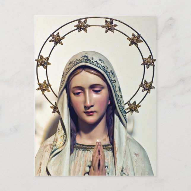 MADONNA POSTKARTE (Vorderseite)