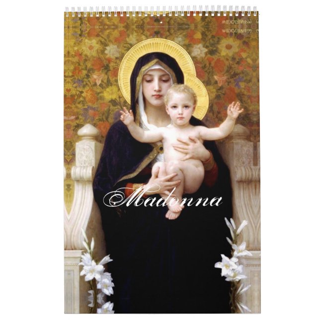 Madonna – Saint Mary – Maria – Gottesmutter Kalender (Titelbild)