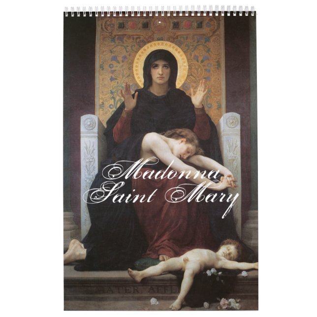 Madonna – Saint Mary – Maria – Gottesmutter Kalender (Titelbild)