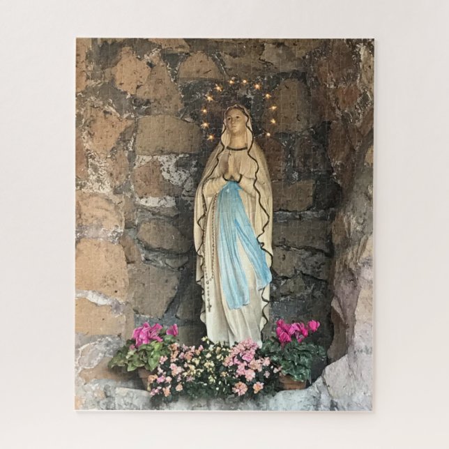 Madonna Shrine Rome Italien Puzzle (Vertikal)