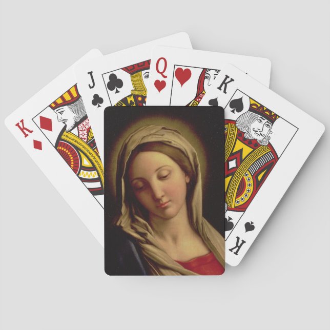 Madonna Spielkarten (Rückseite)