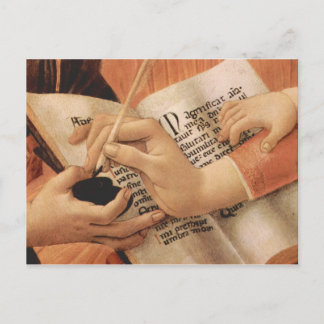 Madonna the Magnificent Detail 2 Postkarte