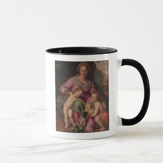 Madonna u. Kind mit Johannes der Baptist Tasse (Rechts)