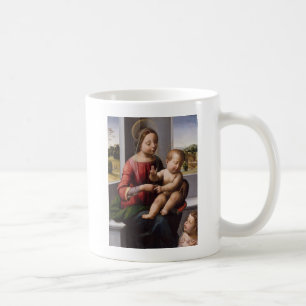 Madonna u. Kind mit Johannes der Täufer Kaffeetasse