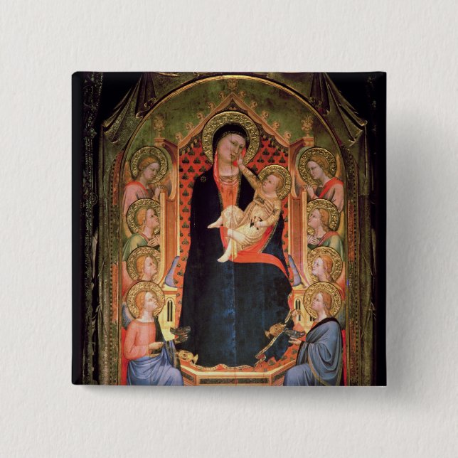Madonna und Kind, 1347 Button (Vorderseite)