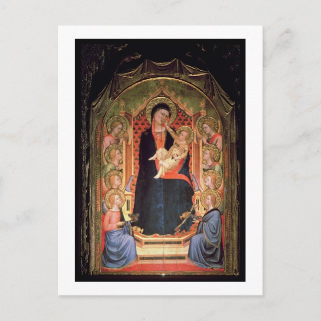 Madonna und Kind, 1347 Postkarte (Vorderseite)