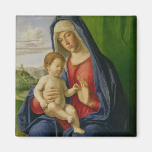 Madonna und Kind, 1490er Magnet